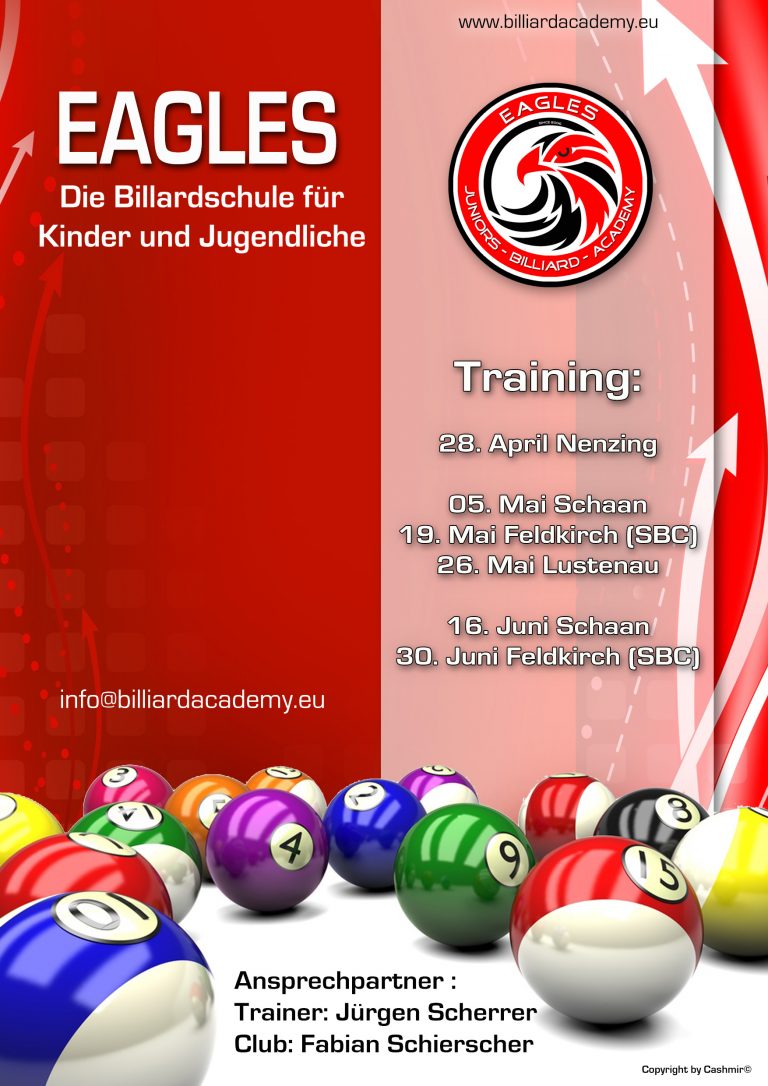 Unsere neuen Trainingszeiten!